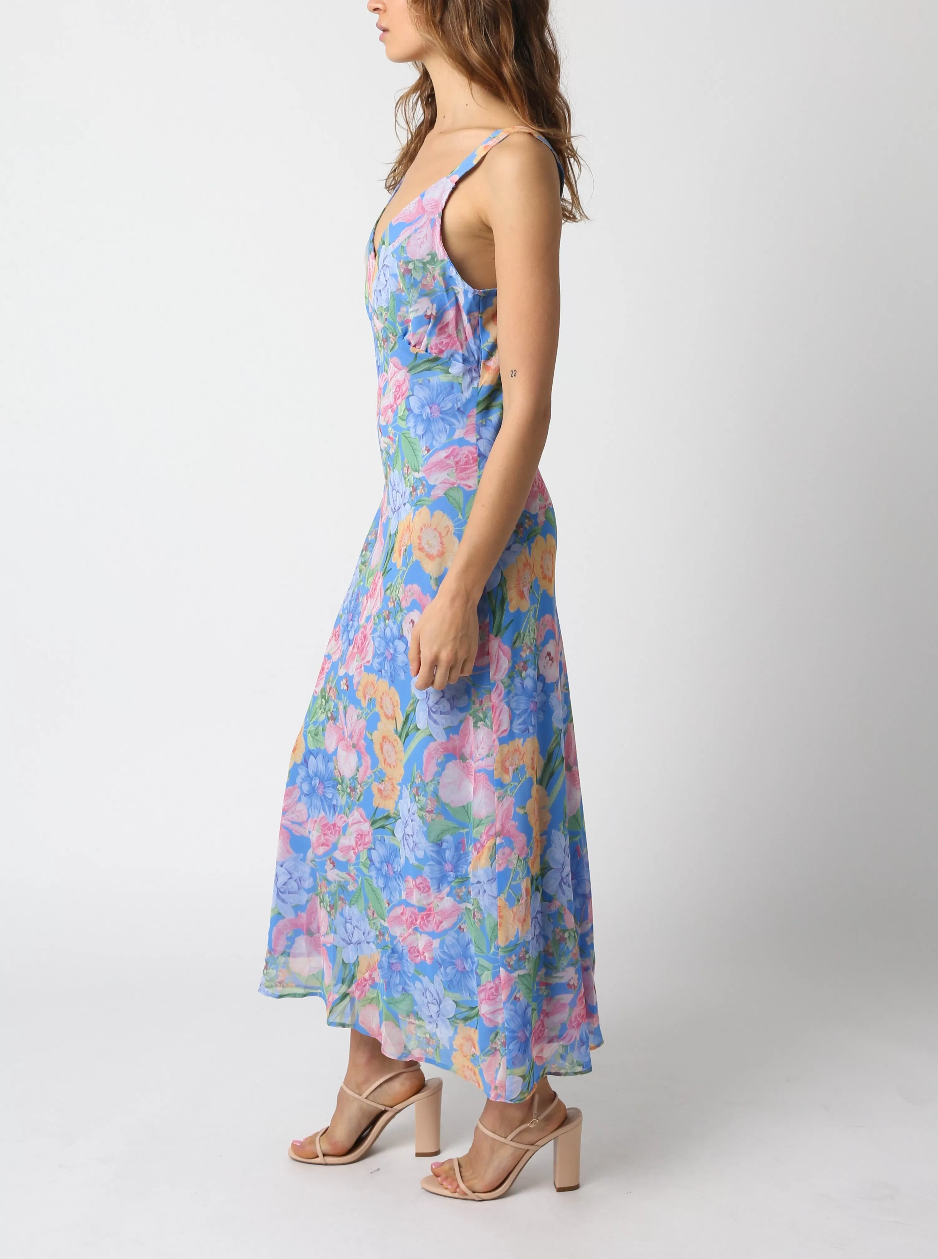 Gillian Floral Midi Dress