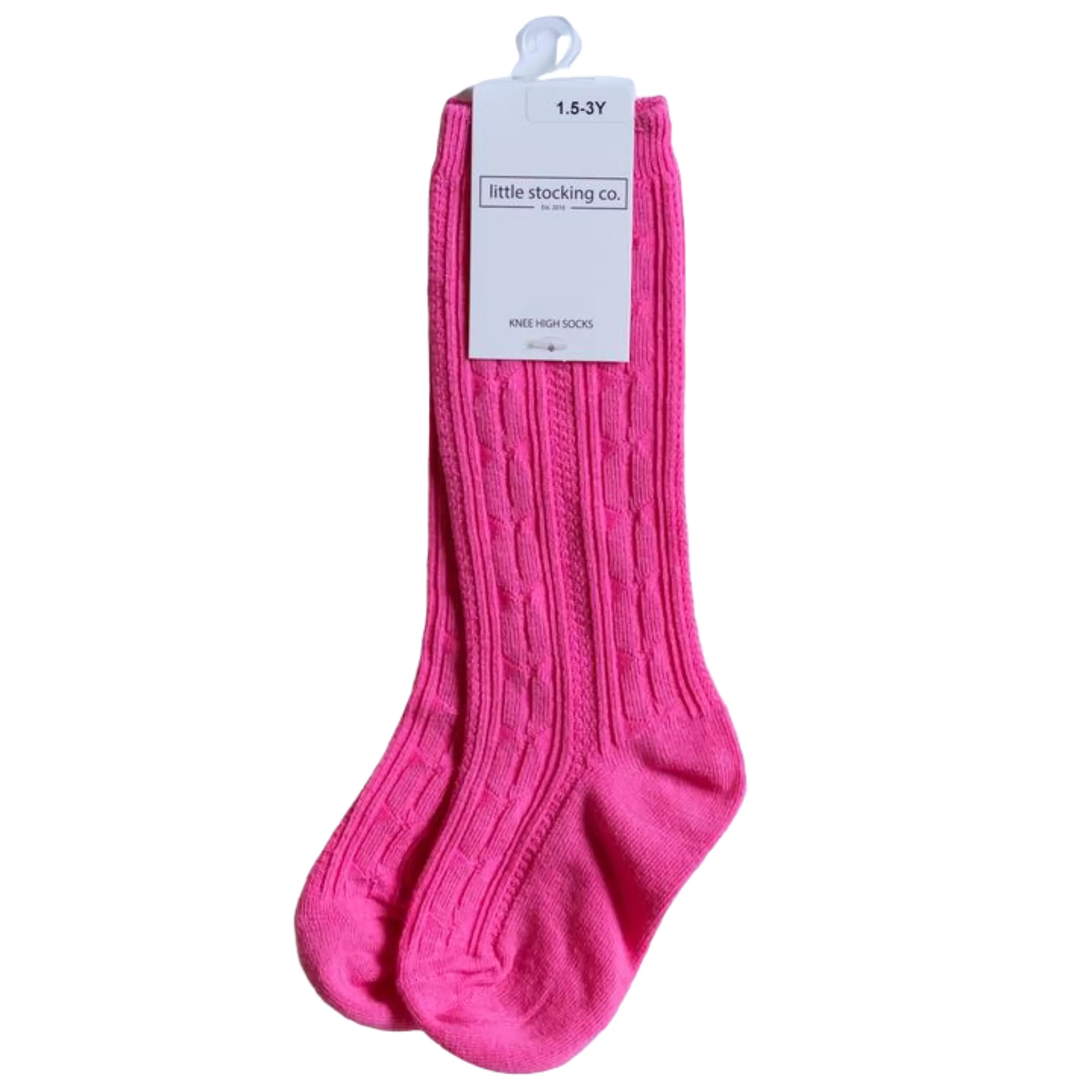 Hot Pink Knee Socks by Little Stocking Co