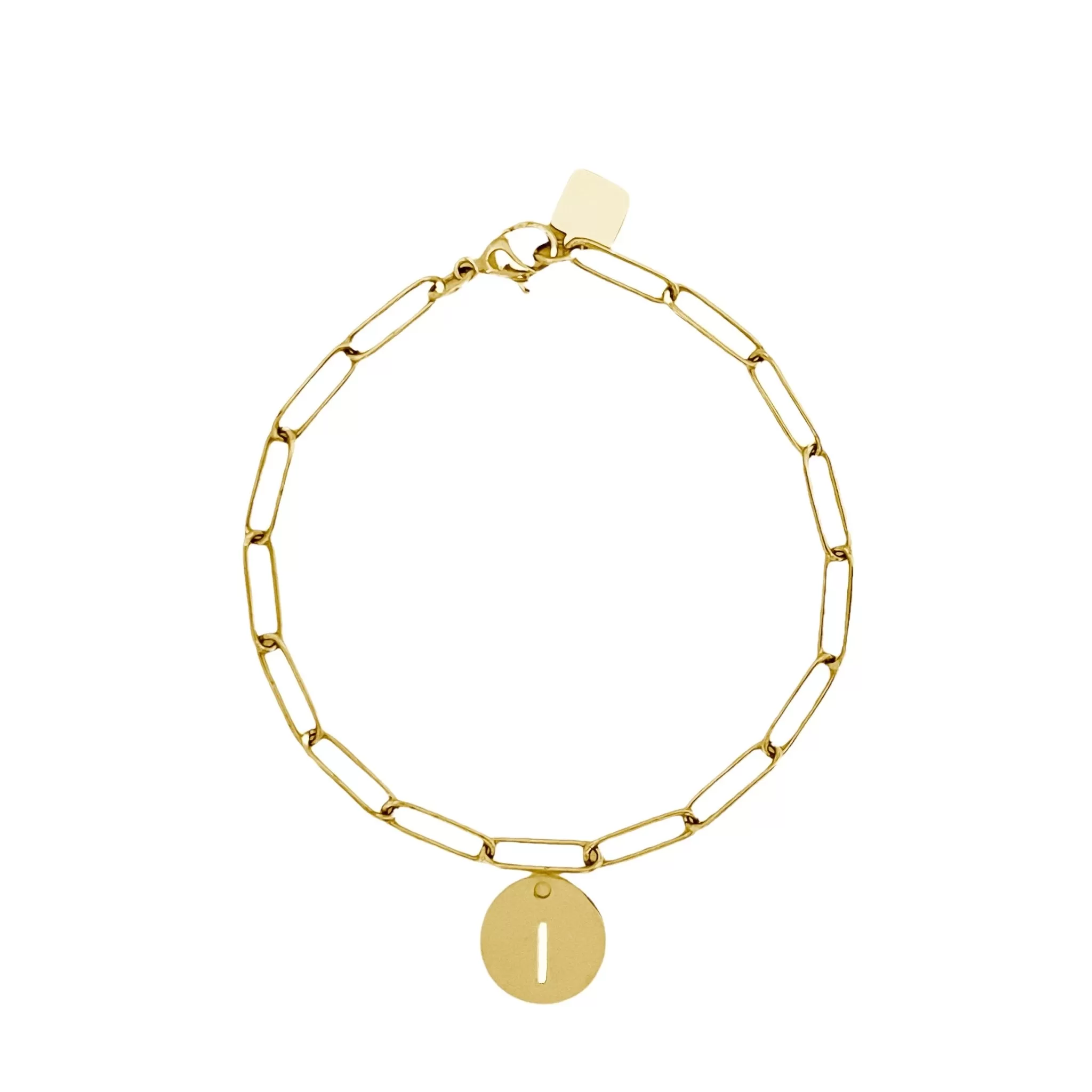 Initial Bracelet (A-Z) Gold