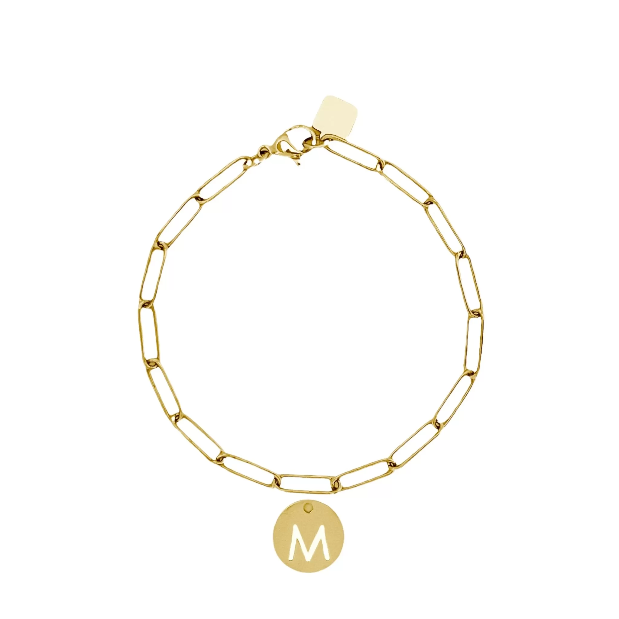 Initial Bracelet (A-Z) Gold