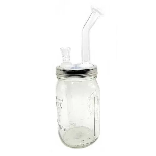 Lightning Jug Mason Jar Bong