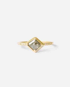 Lozenge / .93ct Diamond Ring