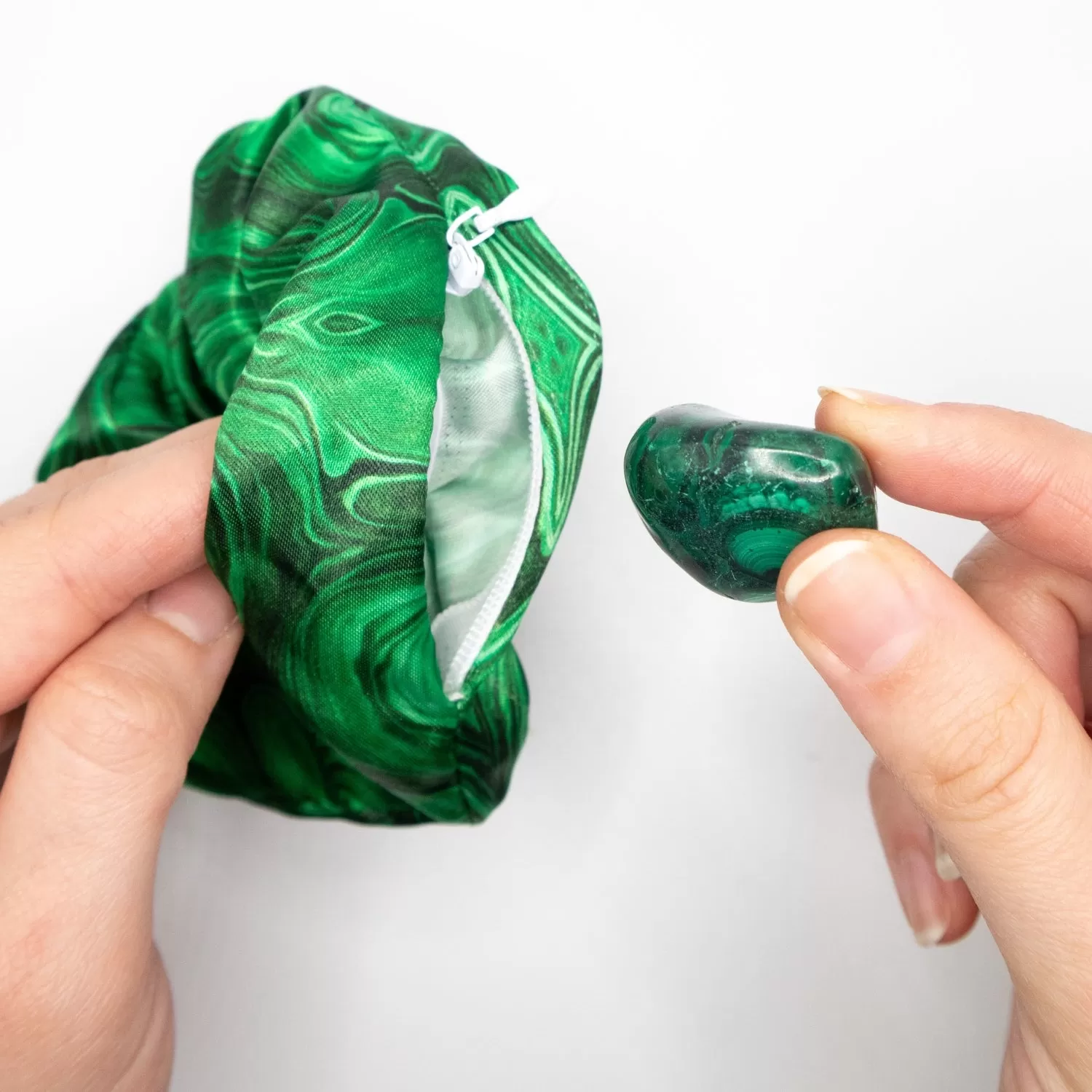 Malachite Scrunchie