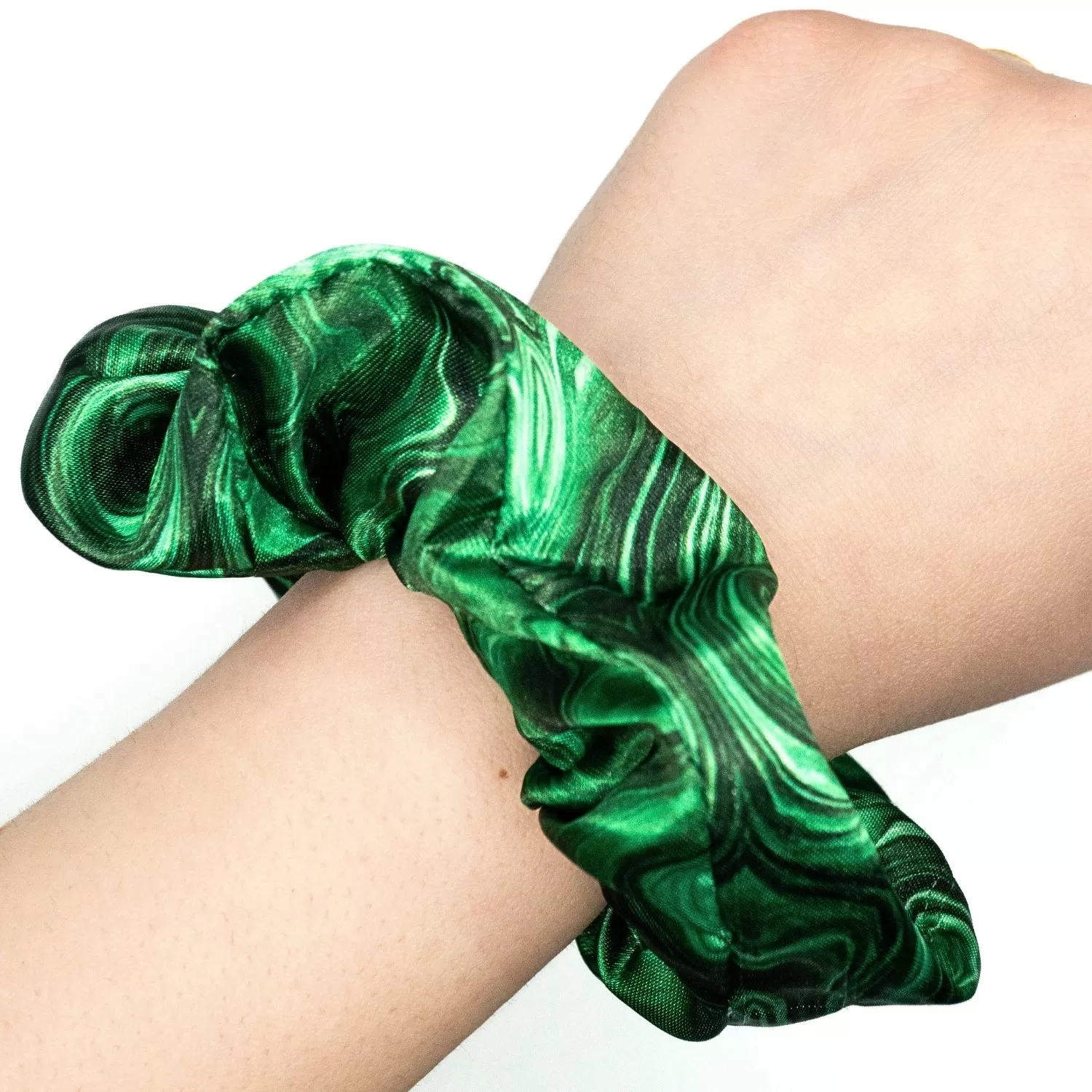 Malachite Scrunchie