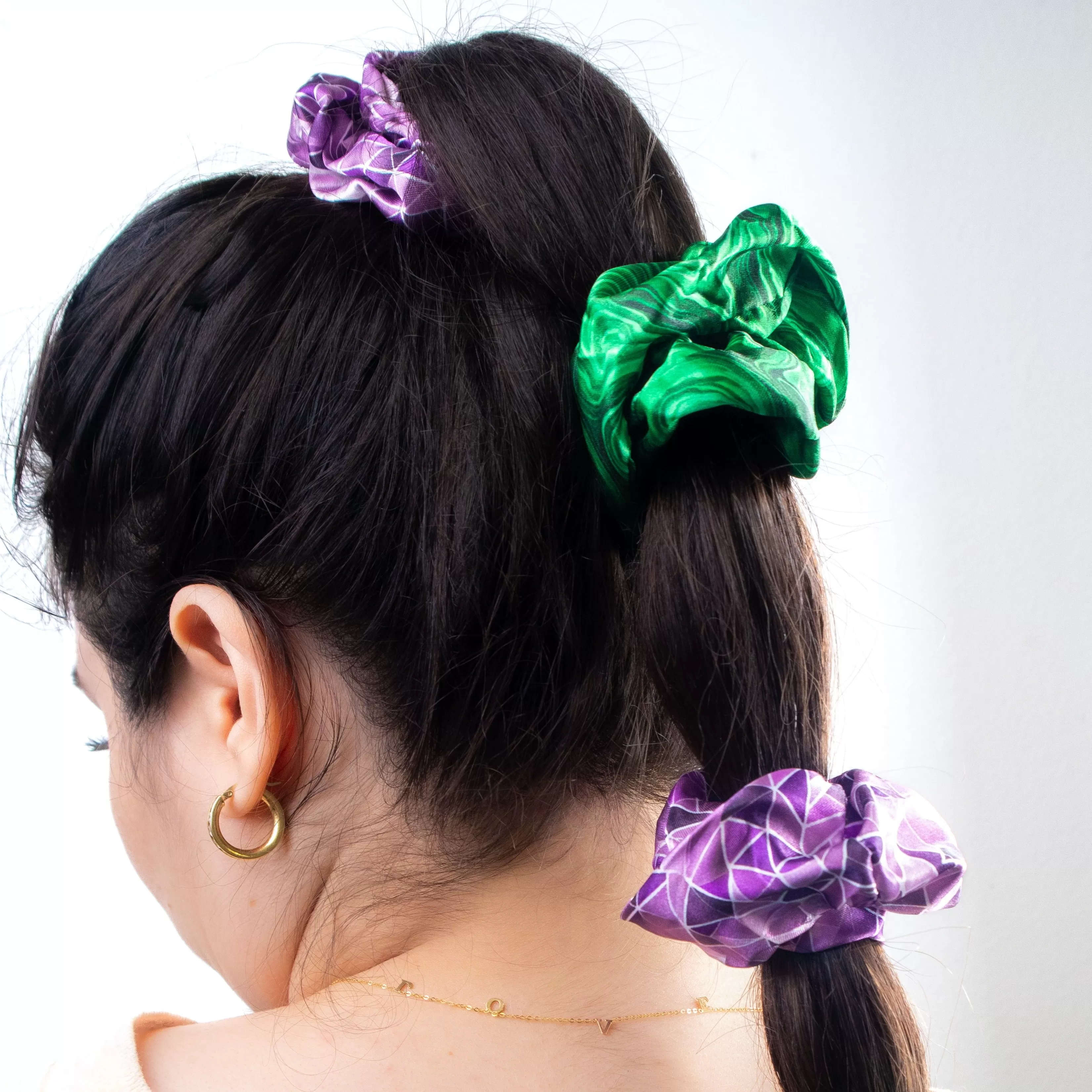 Malachite Scrunchie