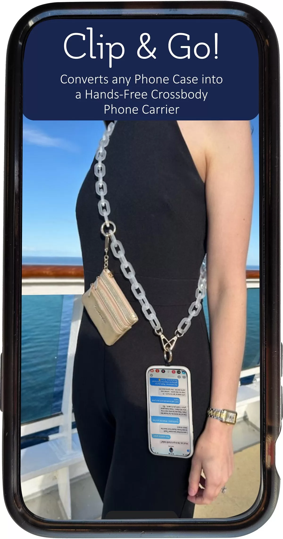 Market Live: Clip & Go Ice Chain with Pouch by Save the Girls (Ships in 2-3 Weeks)