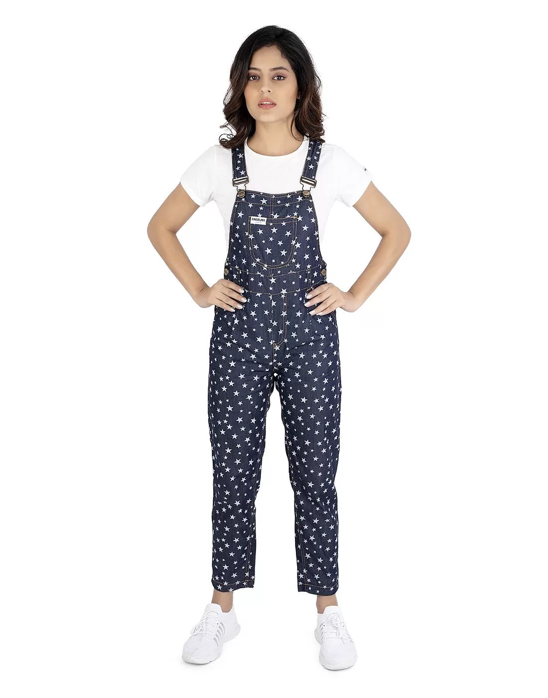 NaughtyDungaree® Little Star Women Denim Dungaree