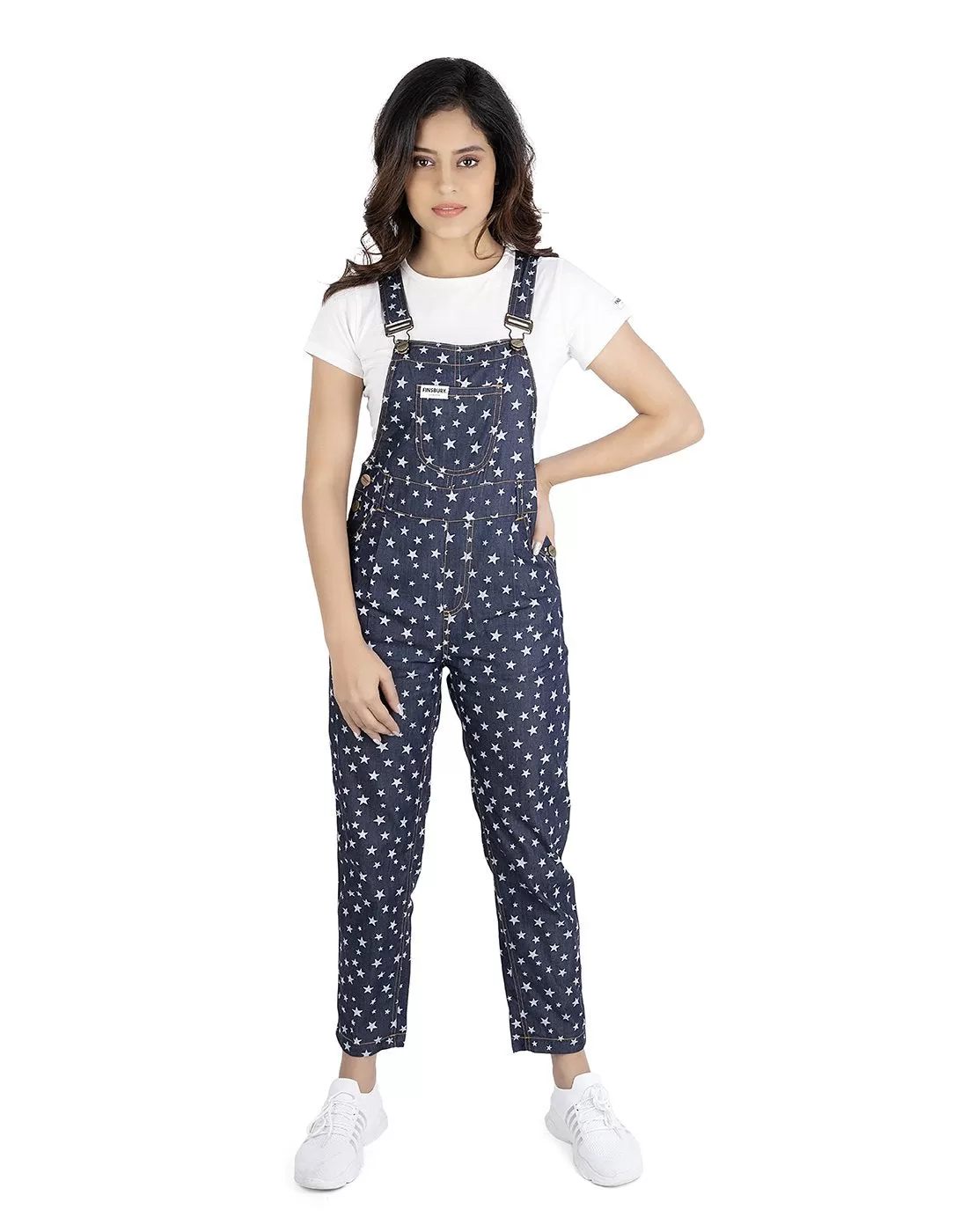 NaughtyDungaree® Little Star Women Denim Dungaree