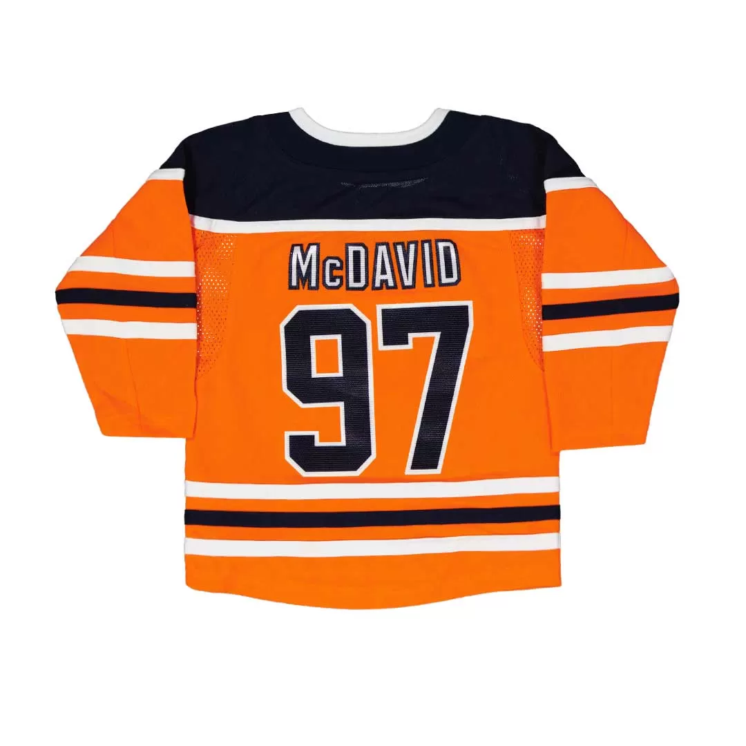 NHL - Kids' (Toddler) Edmonton Oilers McDavid Home Jersey (HK5TTHCAA OILCM)