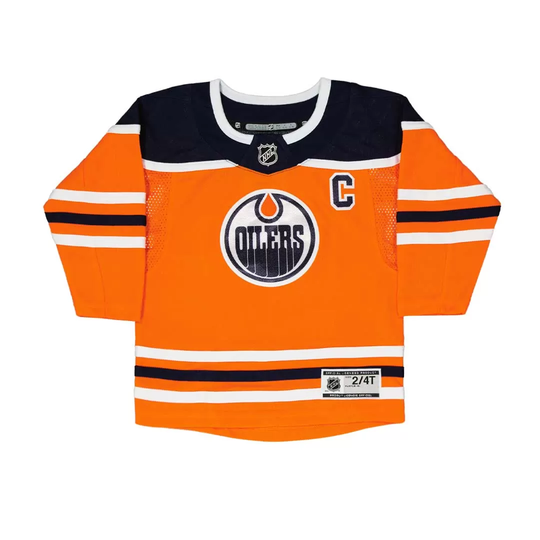 NHL - Kids' (Toddler) Edmonton Oilers McDavid Home Jersey (HK5TTHCAA OILCM)