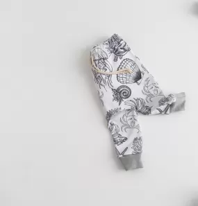 ocean life leggings last one! - 3-6 mths