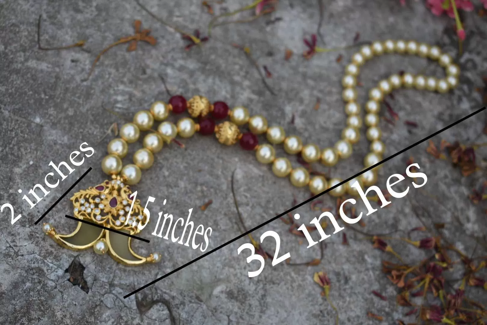 One gram gold puligoru pendant Mala for groom