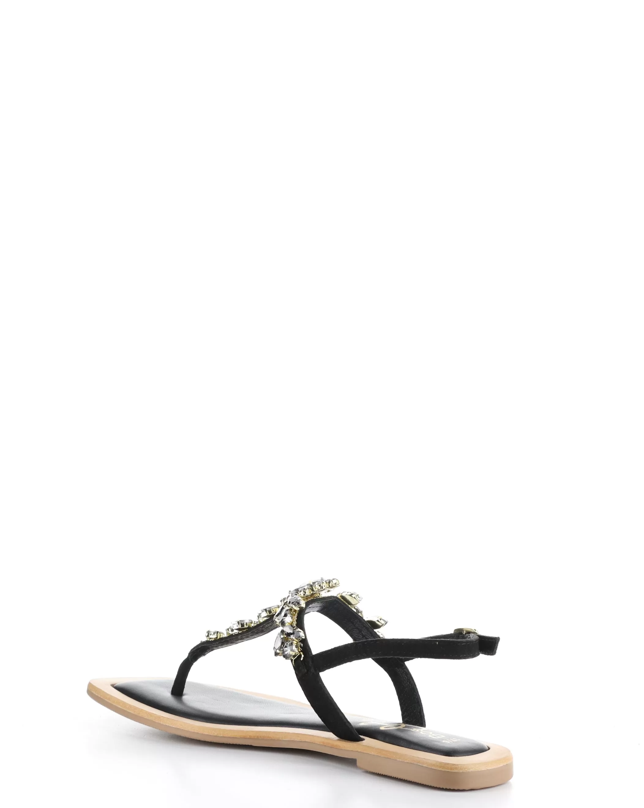 OTU BLACK/SMOKE Buckle Sandals