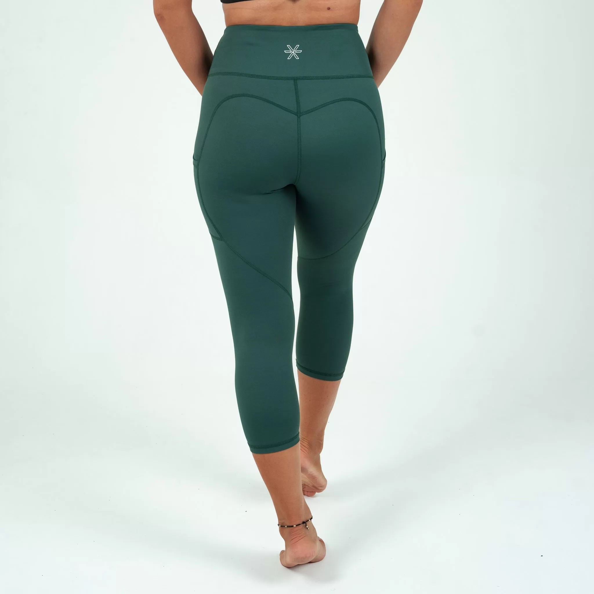 Pine Power Capri Tights