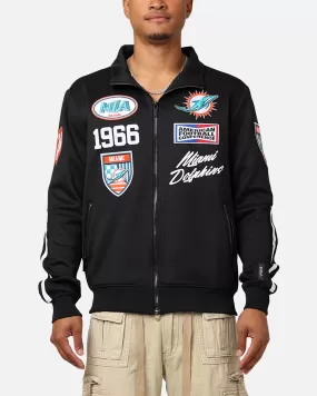 Pro Standard Miami Dolphins Fast Lane Track Jacket Black