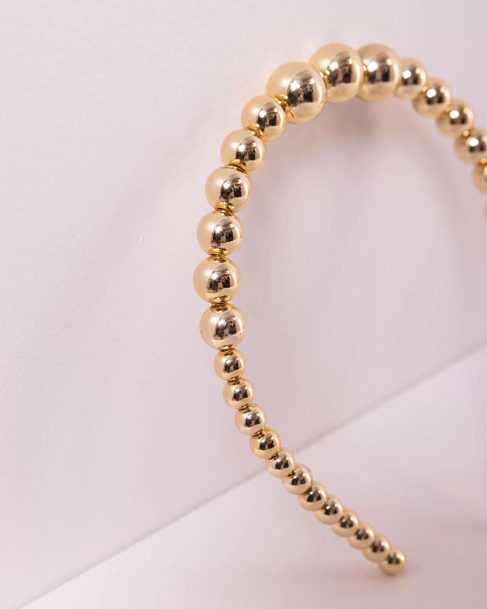 Quinn Gold Bead Headband