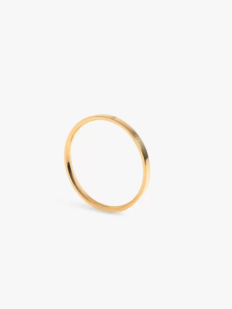 Ring Facet S 14kt Solid Gold