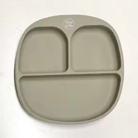 Silicone Plate - Olive