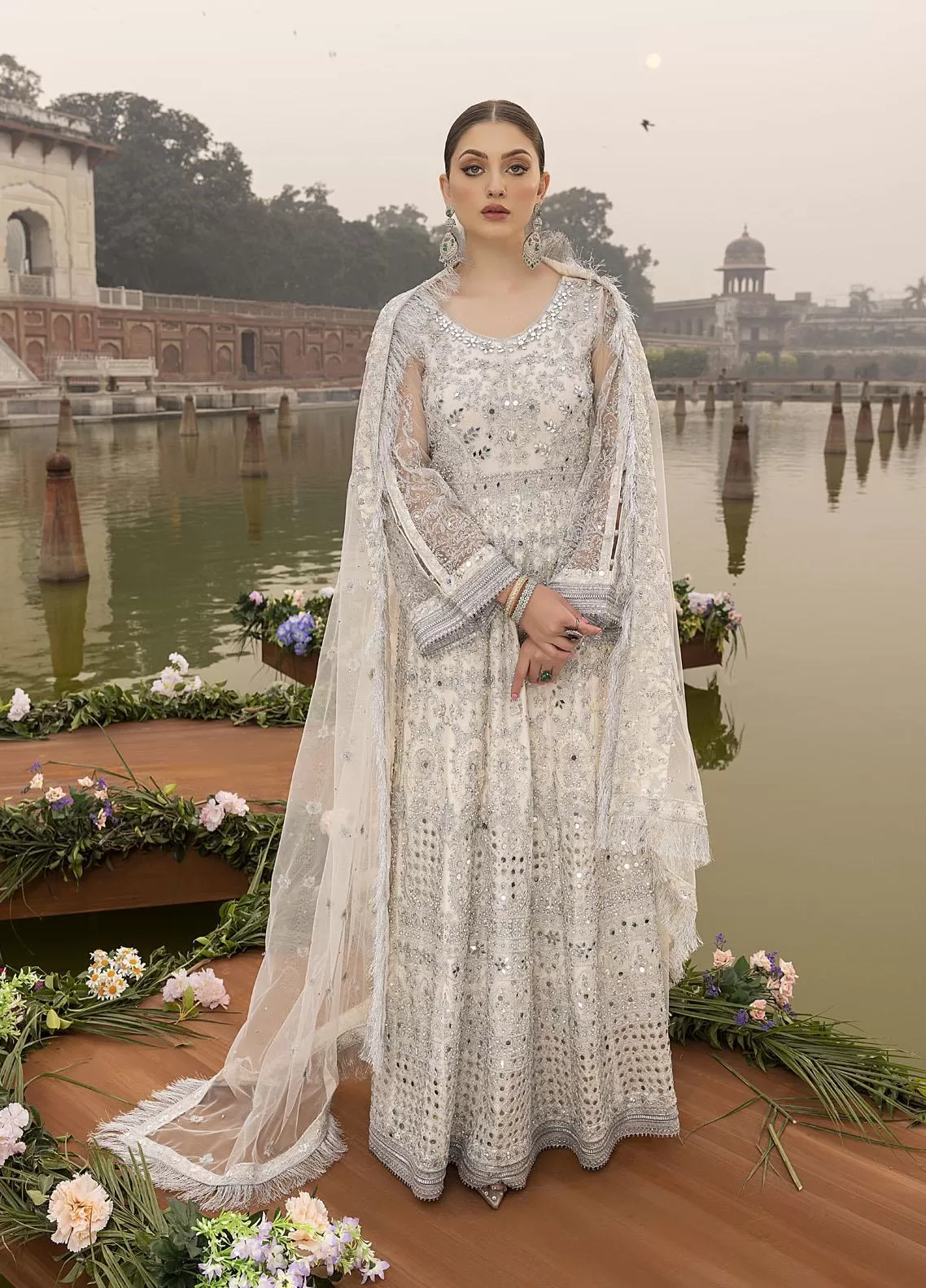 Sonia Umer Embroidered Wedding Collection (Silver Heaven)