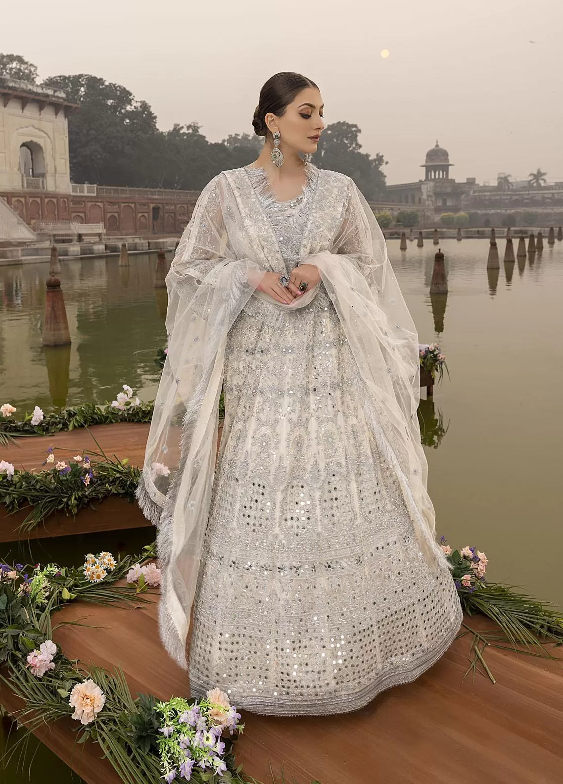 Sonia Umer Embroidered Wedding Collection (Silver Heaven)