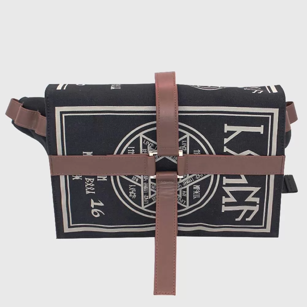 Spell Book Canvas Cross-body Bag