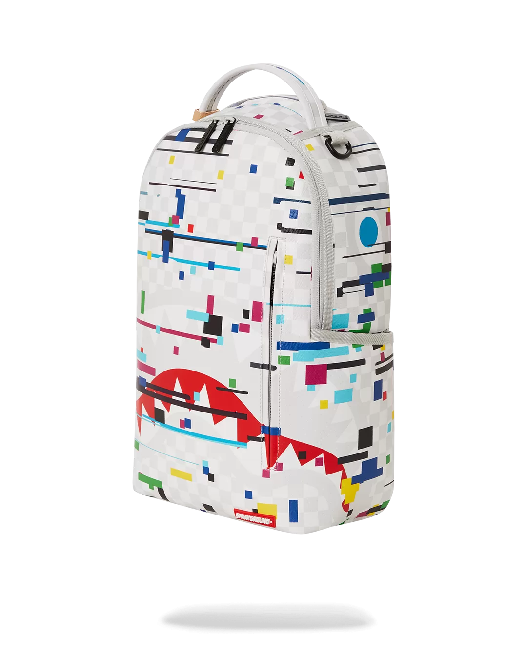 Sprayground Sharks in Paris Glitch Rider Backpack