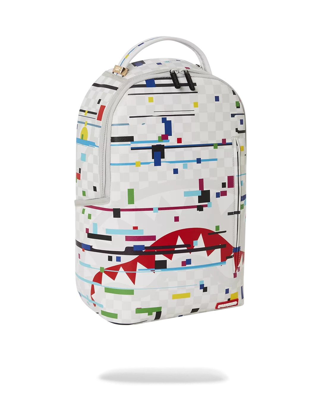 Sprayground Sharks in Paris Glitch Rider Backpack