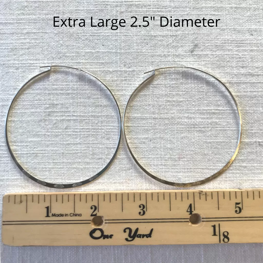 Standard Issue Hoop Earrings - Silver