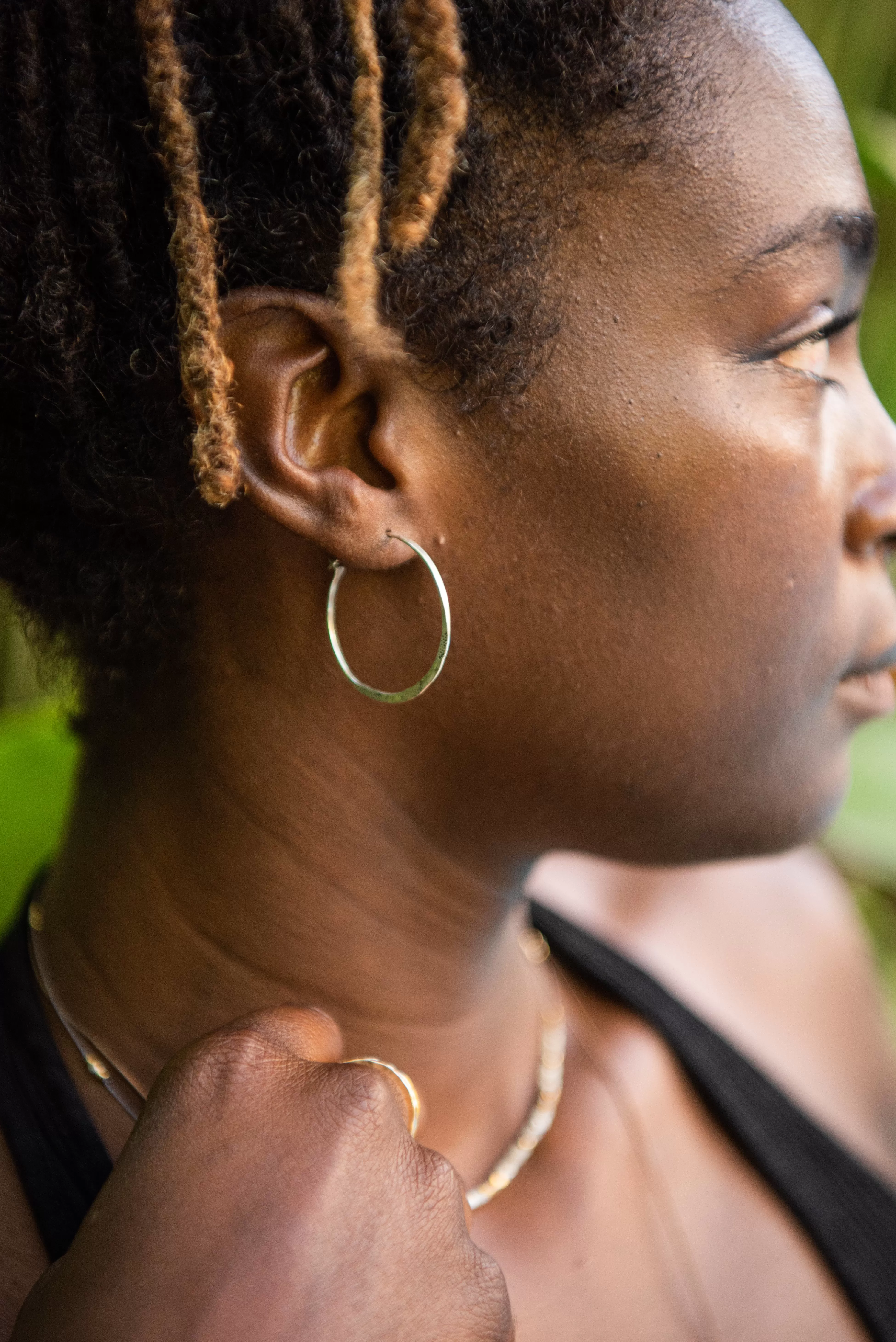 Standard Issue Hoop Earrings - Silver