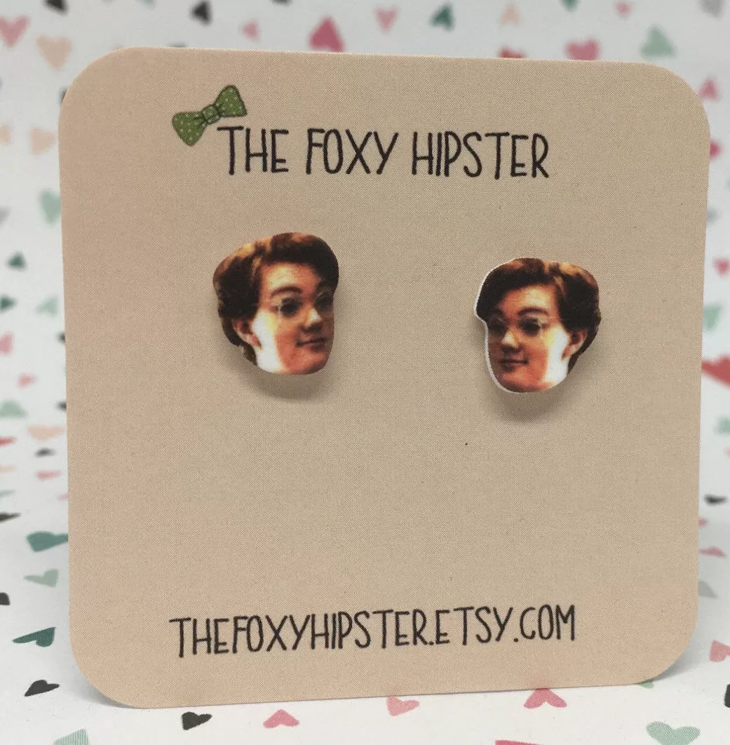 Stranger Things Barb Inspired Stud Earrings