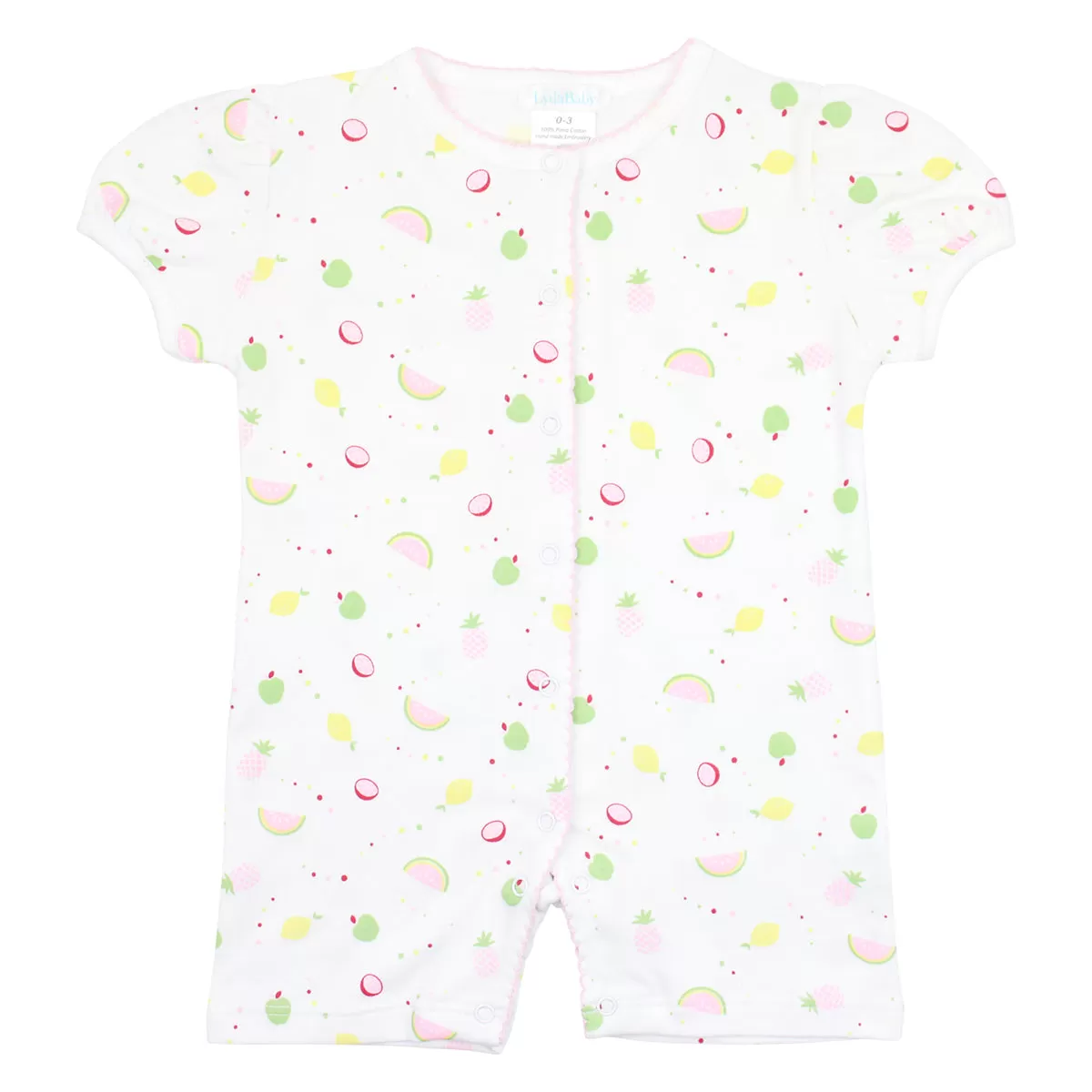 Summer Fruits printed Romper | Baby Girl