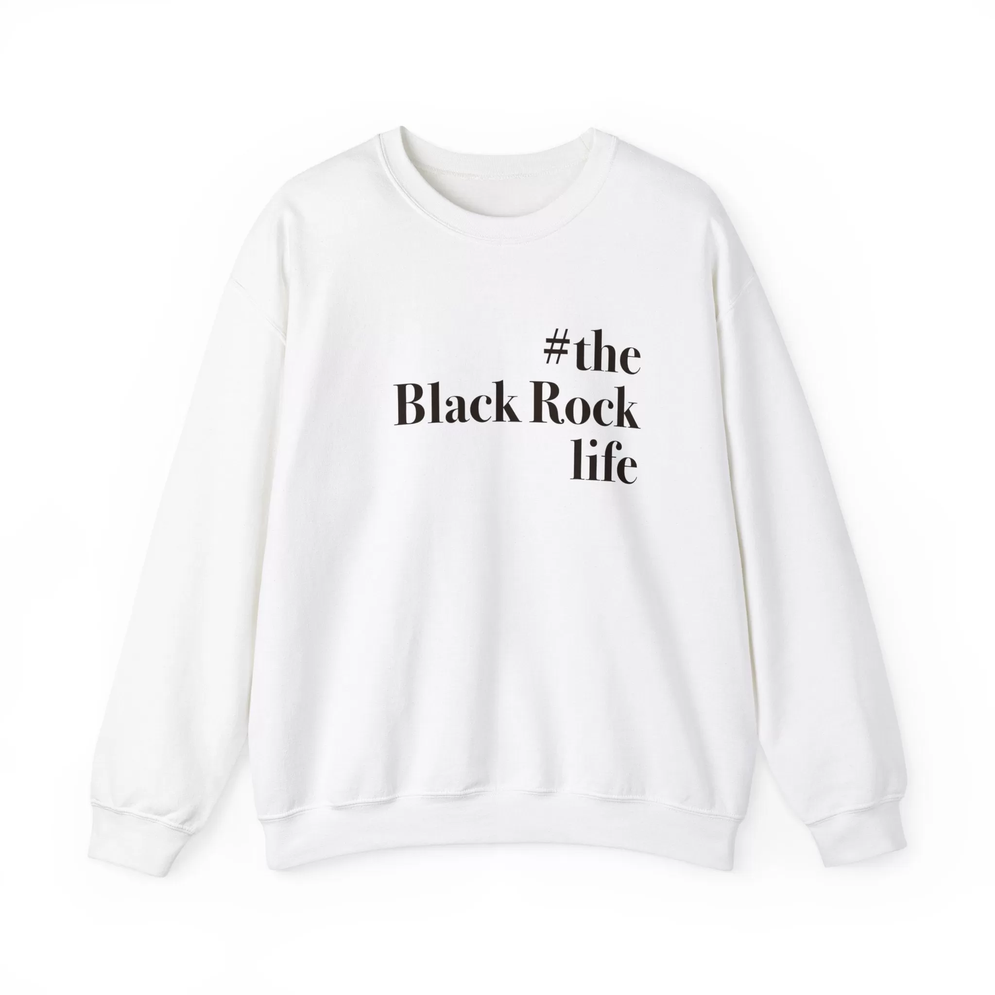 #theblackrocklife Unisex Heavy Blend™ Crewneck Sweatshirt