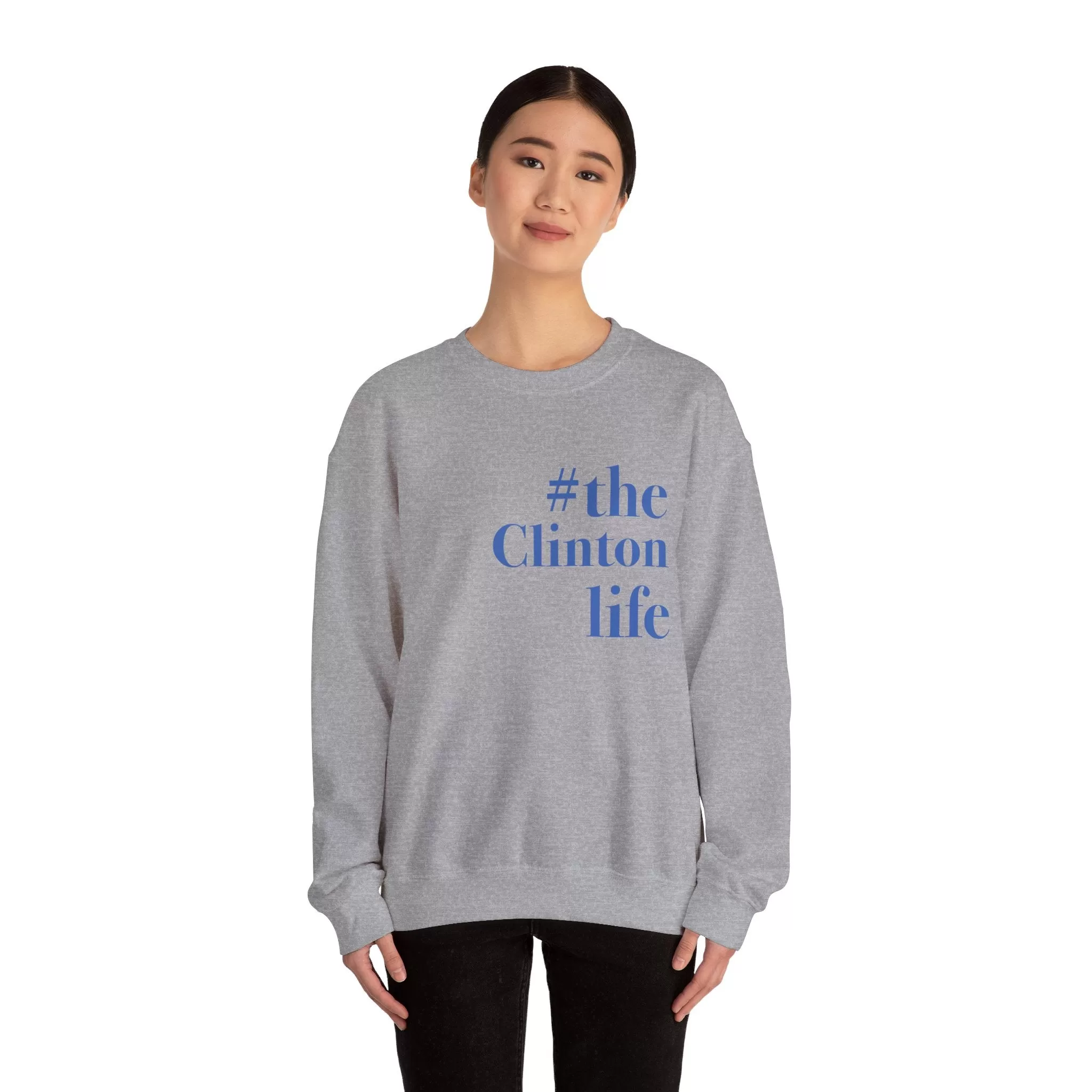 #theclintonlife Unisex Heavy Blend™ Crewneck Sweatshirt