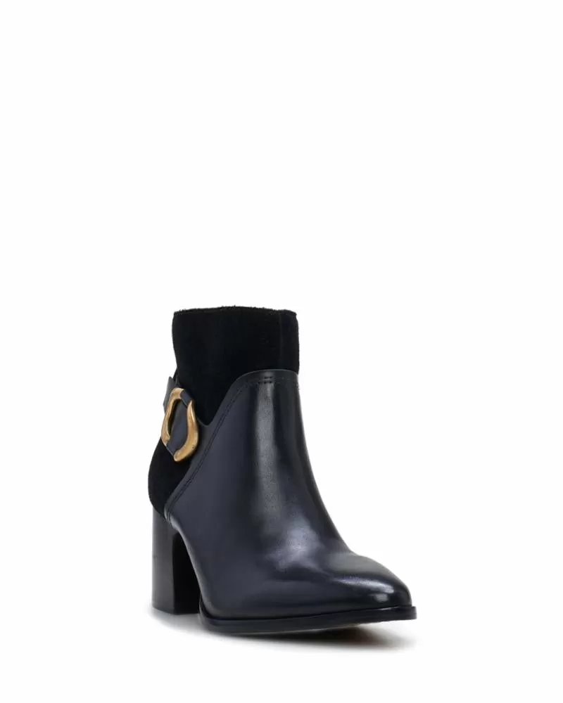 Vince Camuto EVELANNA BLACK/BURNISHED LEA VERONA