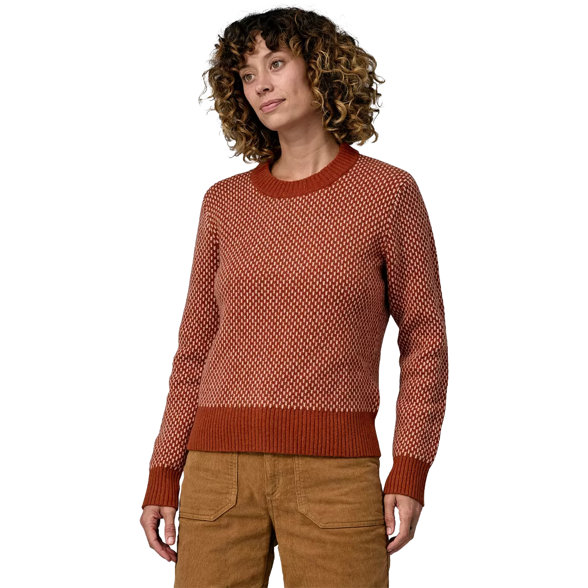 Women's Recycled Wool-Blend Crewneck Sweater