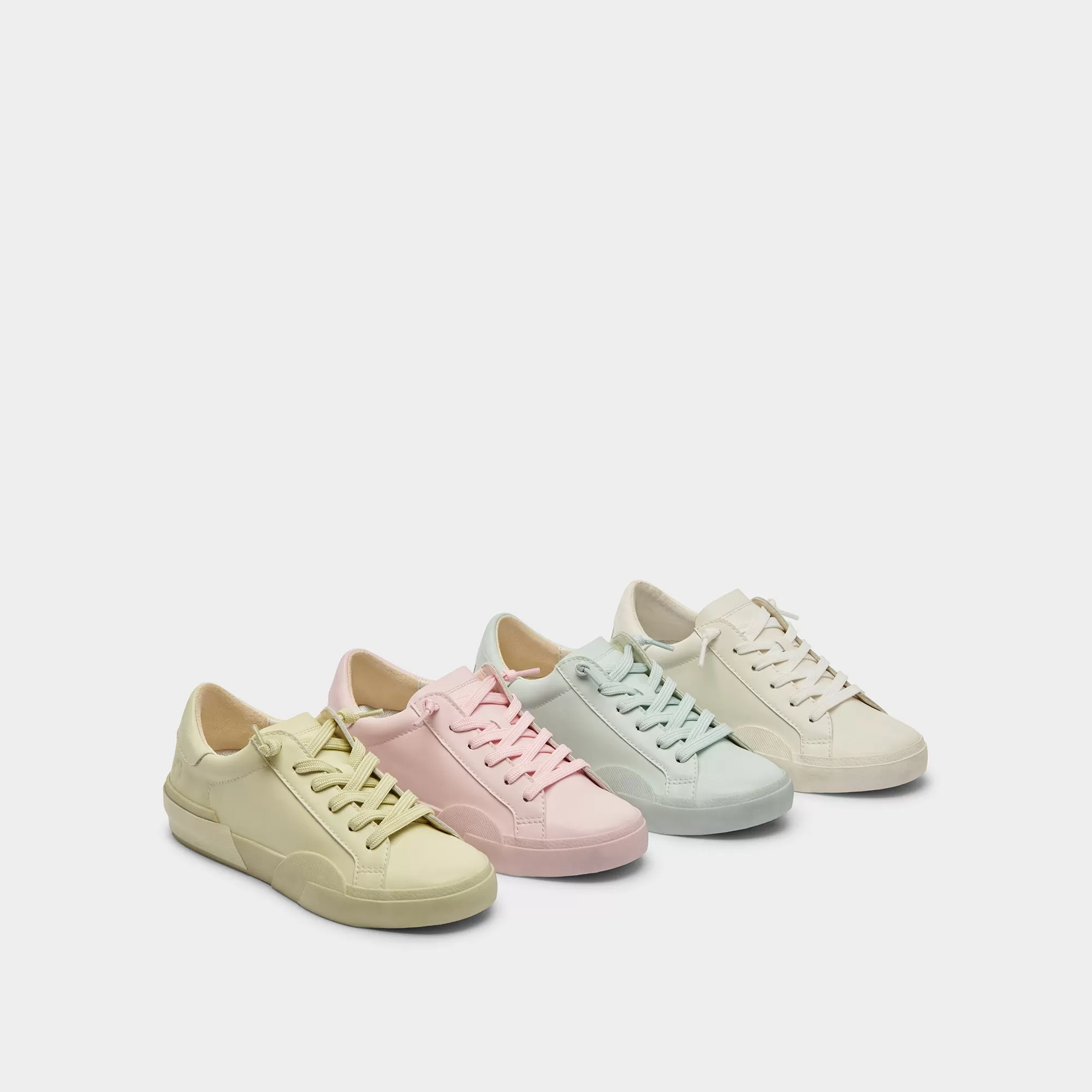 ZINA 360 SNEAKERS LIGHT PINK RECYCLED LEATHER